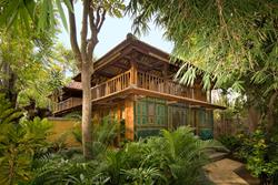 Pondok Sari Dive Resort - Bali. Deluxe bungalow exterior.